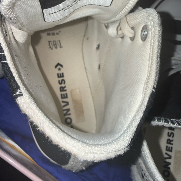 Converse Chuck Taylor All Star High 168762C Grey Black Womens 8/Mens 6/EUR 39 - Picture 9 of 15